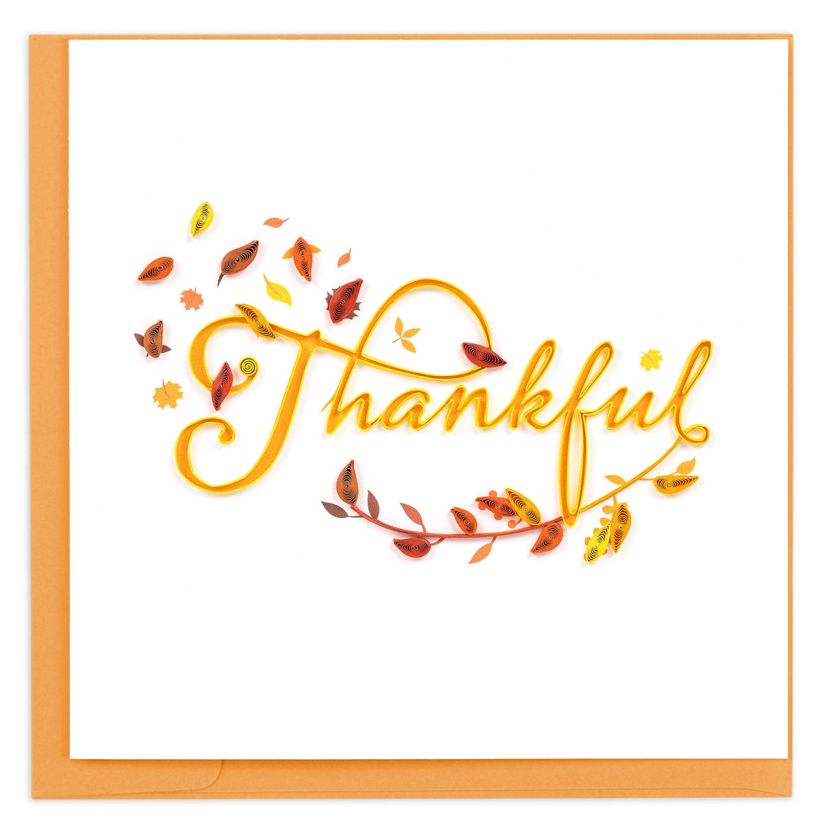 Quilled Thankful Greeting Card