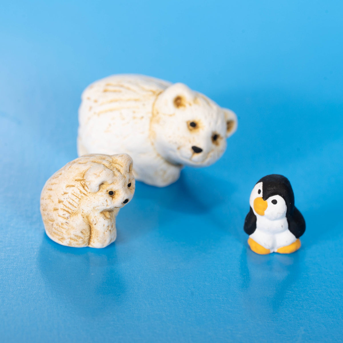 Nativity - Miniature Nativity Polar Ceramic - Set of 7