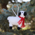 Ornament - Fuzzy Lamb