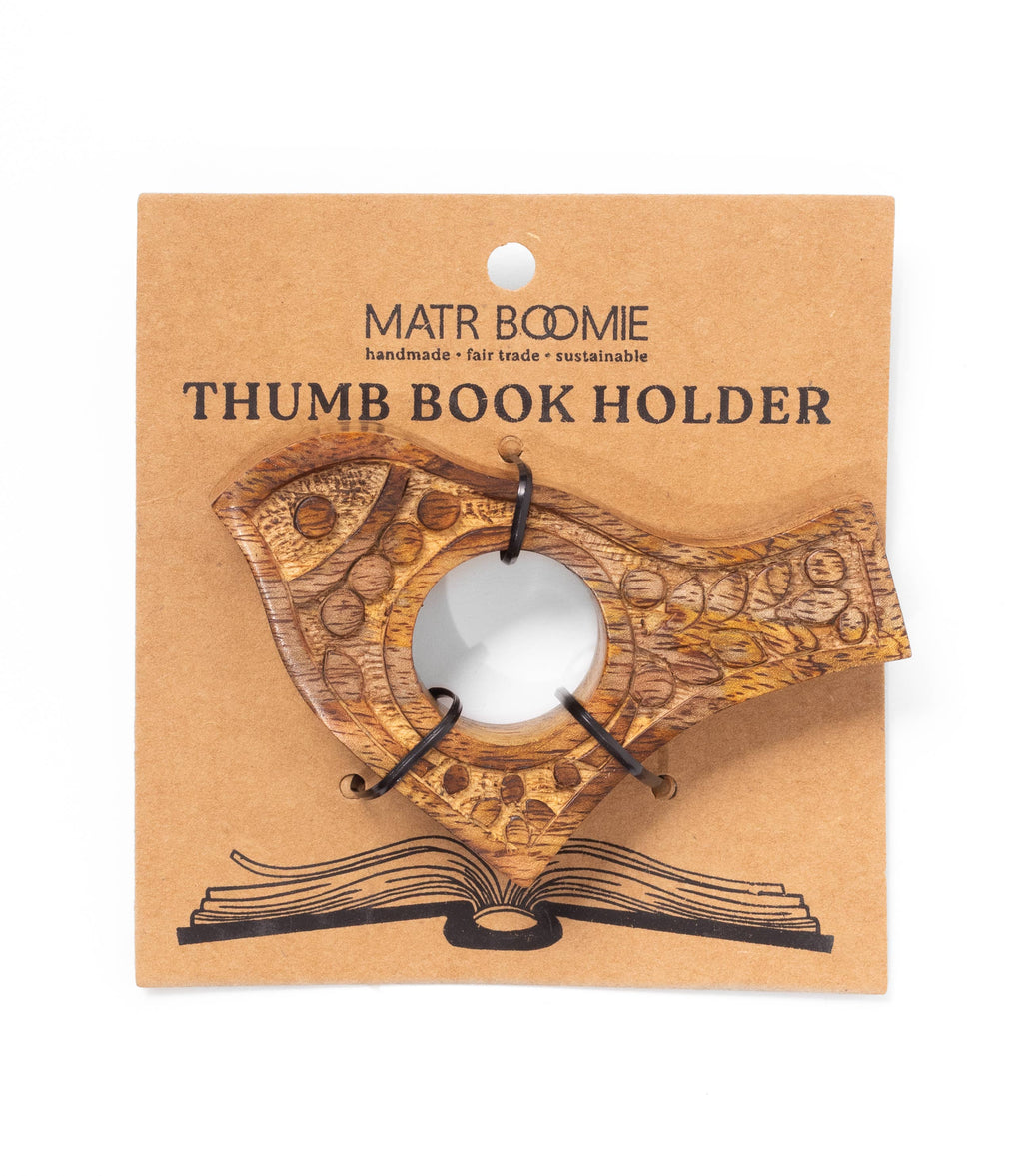 Thumb Book Page Holder: Bird