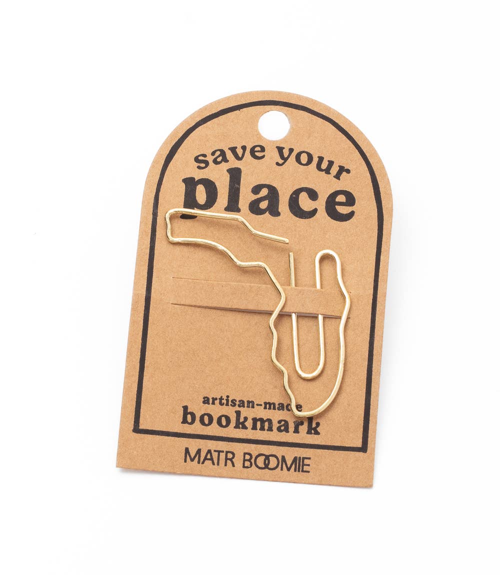 Bookmark - Florida State - Gold Wire