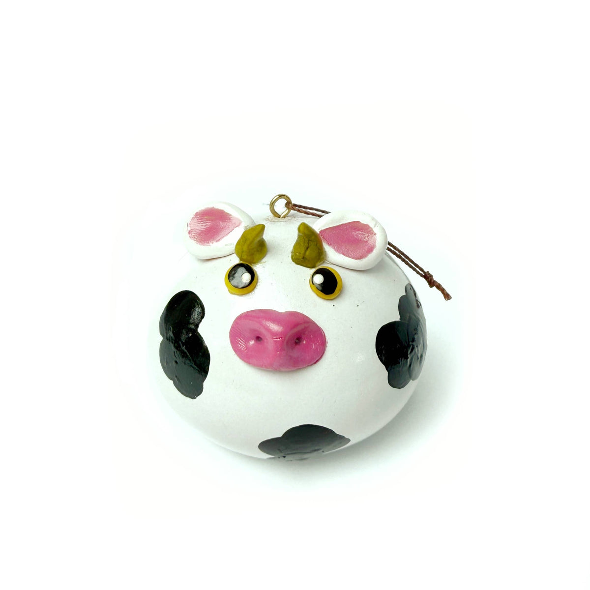 Ornament - Cow Gourd Christmas Ornament 