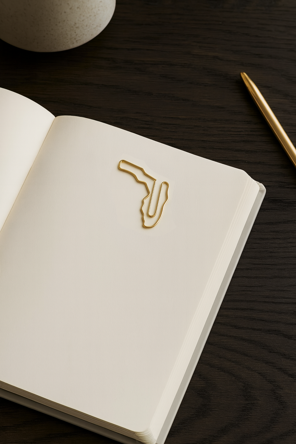 Bookmark - Florida State - Gold Wire