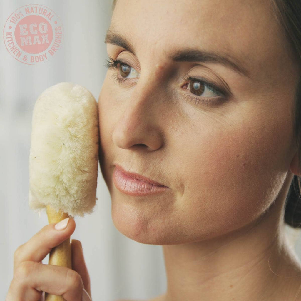 Body Brush - Dry Face Brush - Soft Jute