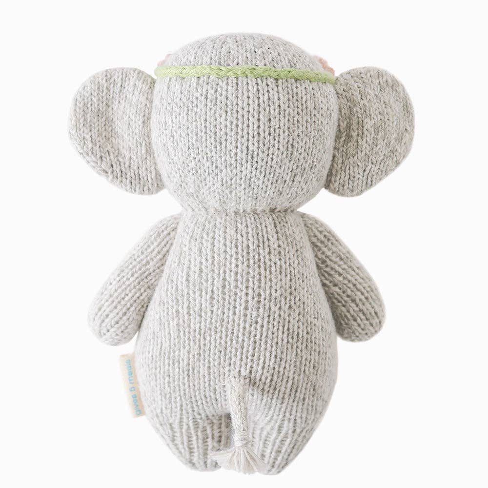 Stuffed Animal - Baby Elephant (Blush Floral)