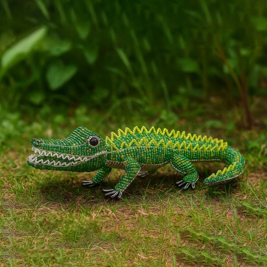 Beaded Alligator - Large