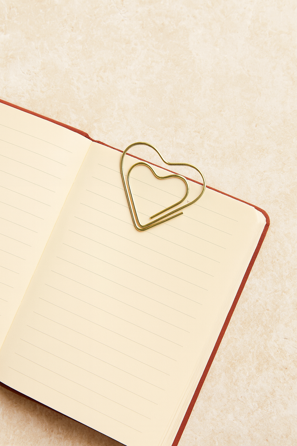 Bookmark - Gold Wire Kitaab Heart
