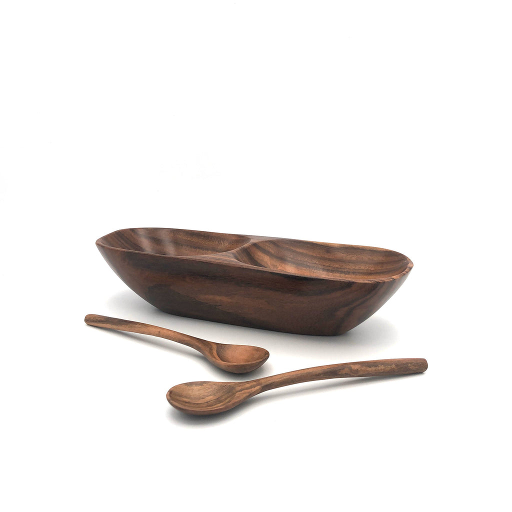 Tropical Hardwood Salsa Dish-Small