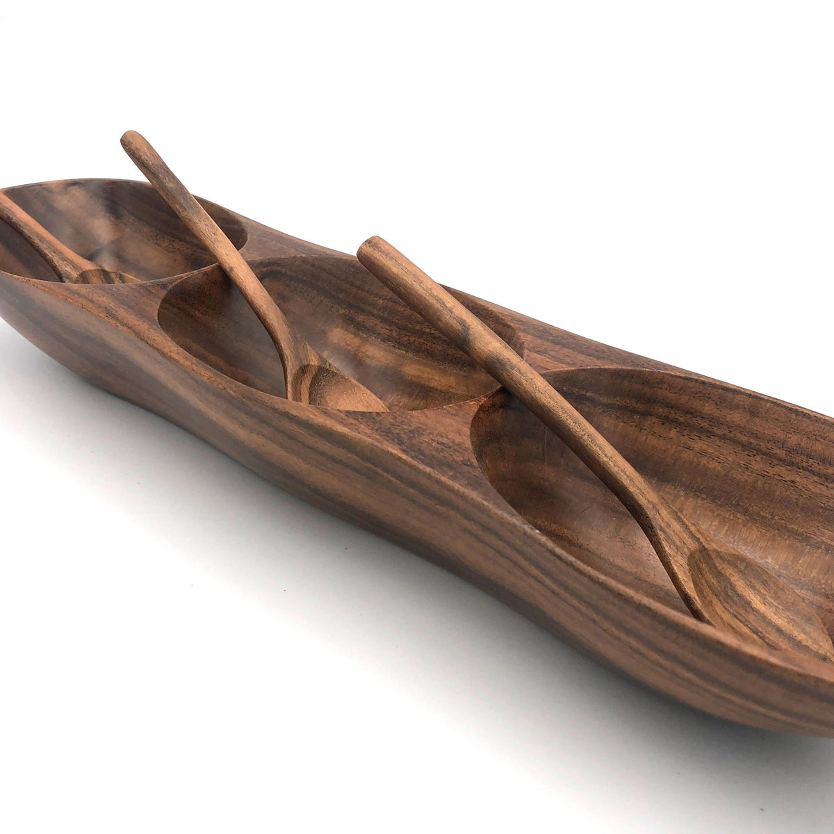 Tropical Hardwood Salsa Dish-Large