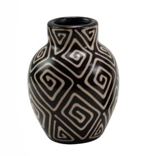 Chulucana Vase - 4" - Curves Maze