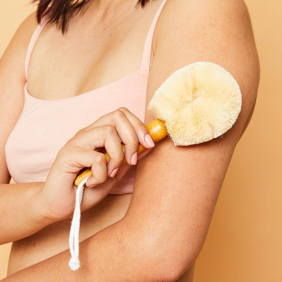 Body Brush - Small/Travel Size - Wet or Dry