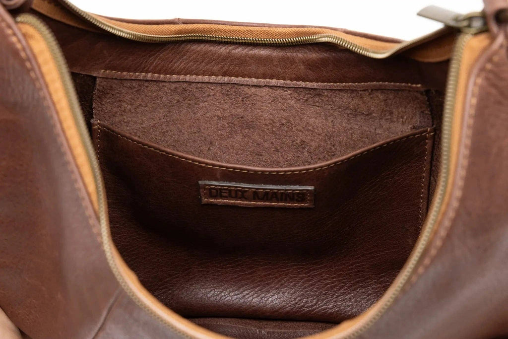 Handbag - Black Saddle Shoulder Bag