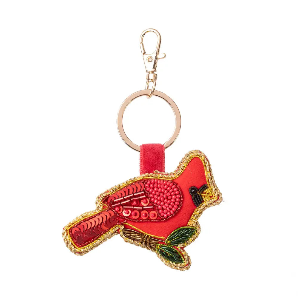 Bag Charm Cardinal | Trade Routes Collective | Winter Park, FL | Fair Trade