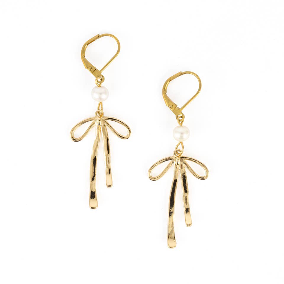 Bow Earrings | Trade Routes Collective | Winter Park, FL | Fair Trade