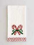Candy Cane Tea Towel Large | Trade Routes collective | Winter Park, FL | Fair Trade