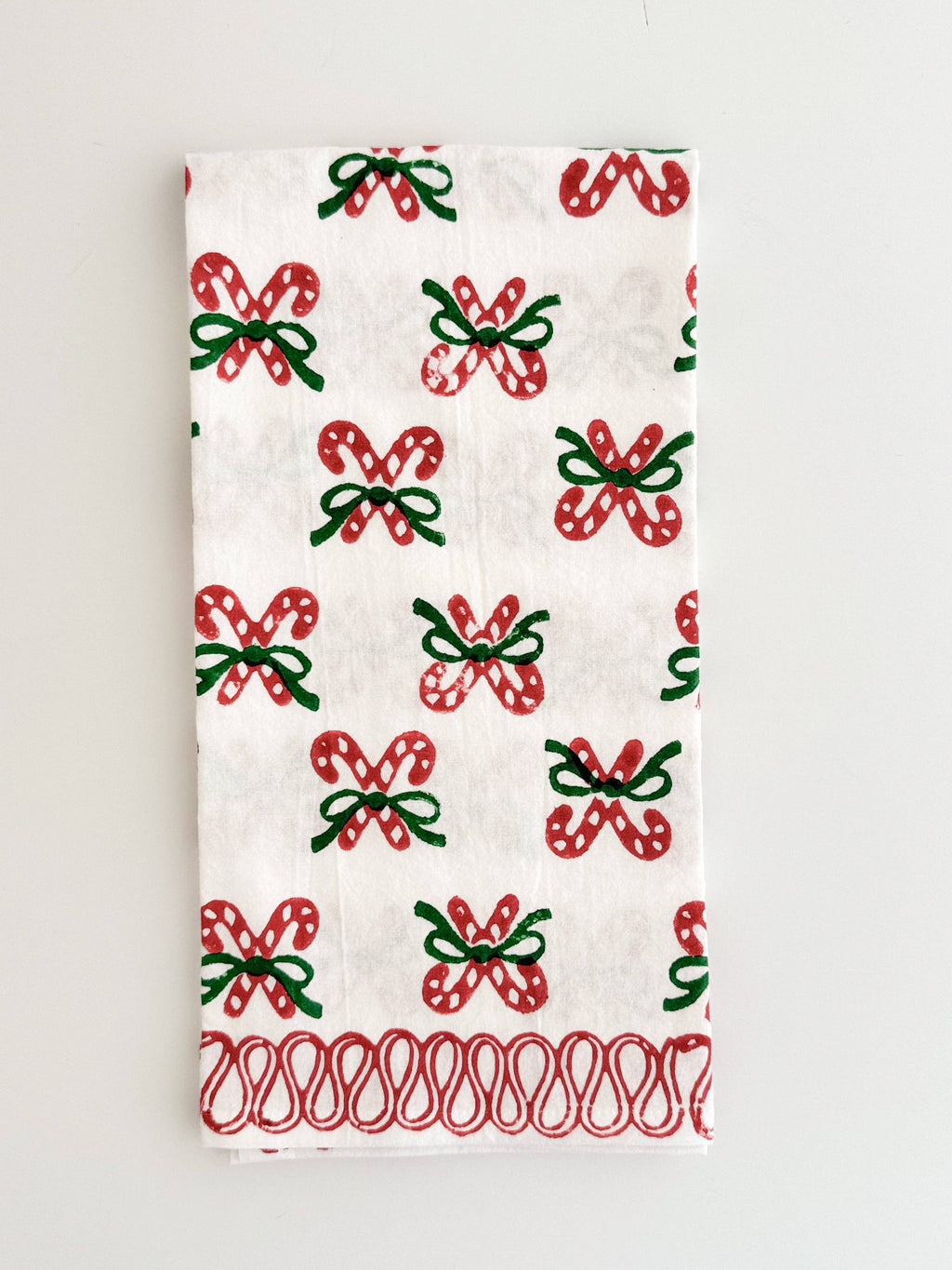 Candy Cane Towel | Trade Routes Collective | Winter Park, FL | Fair Trade