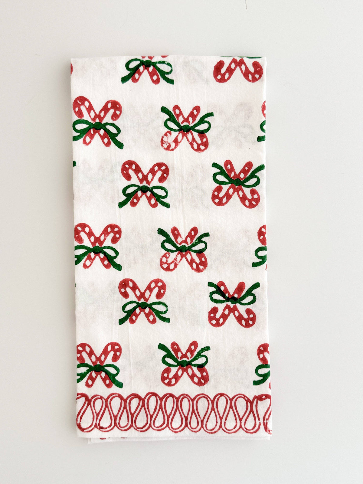 Candy Cane Towel | Trade Routes Collective | Winter Park, FL | Fair Trade