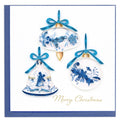 Delft ornaments quilling card | trade routes collective |winter park, FL \ fair trade