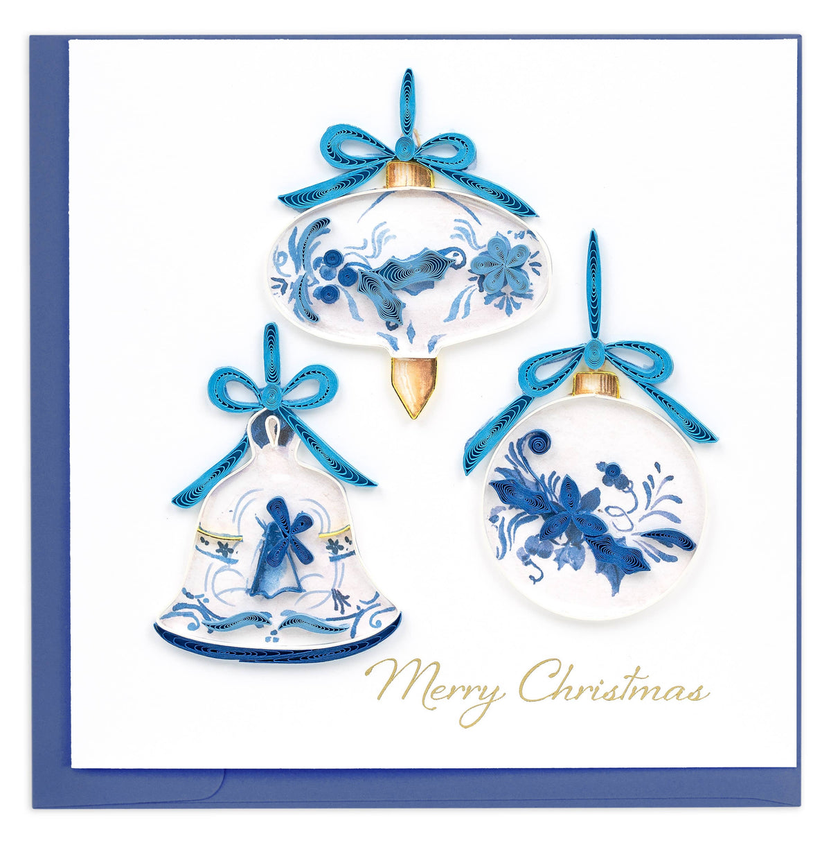 Delft ornaments quilling card | trade routes collective |winter park, FL \ fair trade