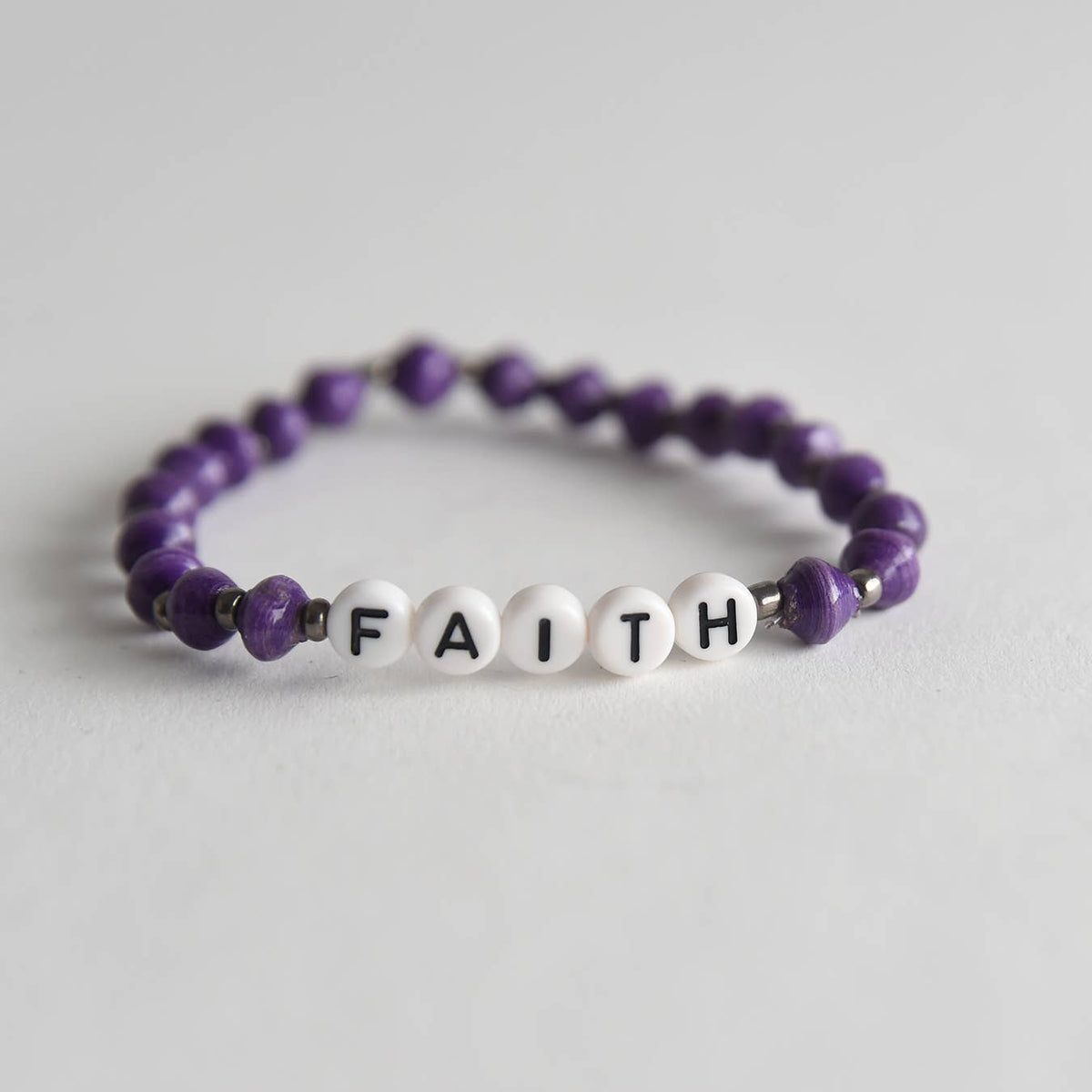Faith Mantra Bracelet | Fair Trade | Trade Routes Collective | Winter Park, FL