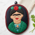 Frida the Artist Potholder | Fair trade | Winter Park, FL | Trade Routes Collective