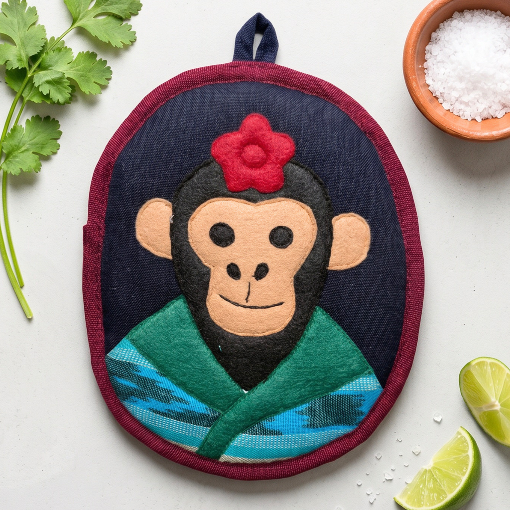 Fulang-Chang the Monkey Potholder | fAIR Trade | Winter Park, FL | Trade Routes Collective