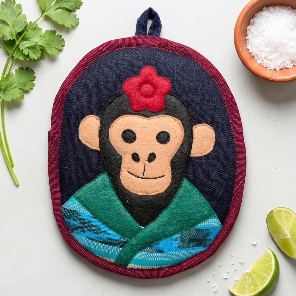Fulang-Chang the Monkey Potholder | fAIR Trade | Winter Park, FL | Trade Routes Collective