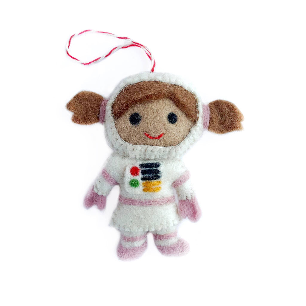 Girl Astronaut Ornament | Trade Routes Collective | Fair TRade | Winter Park, FL
