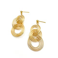 Gold Spiral Earrings | Trade Routes Collective | Winter Park, FL | FAir Trade