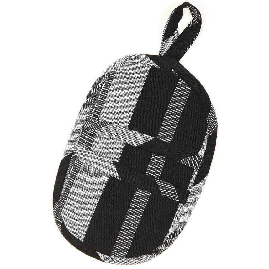 Gripper Pot Holder Blk & White | Trade Routes Collective | Winter Park, FL | Fair Trade