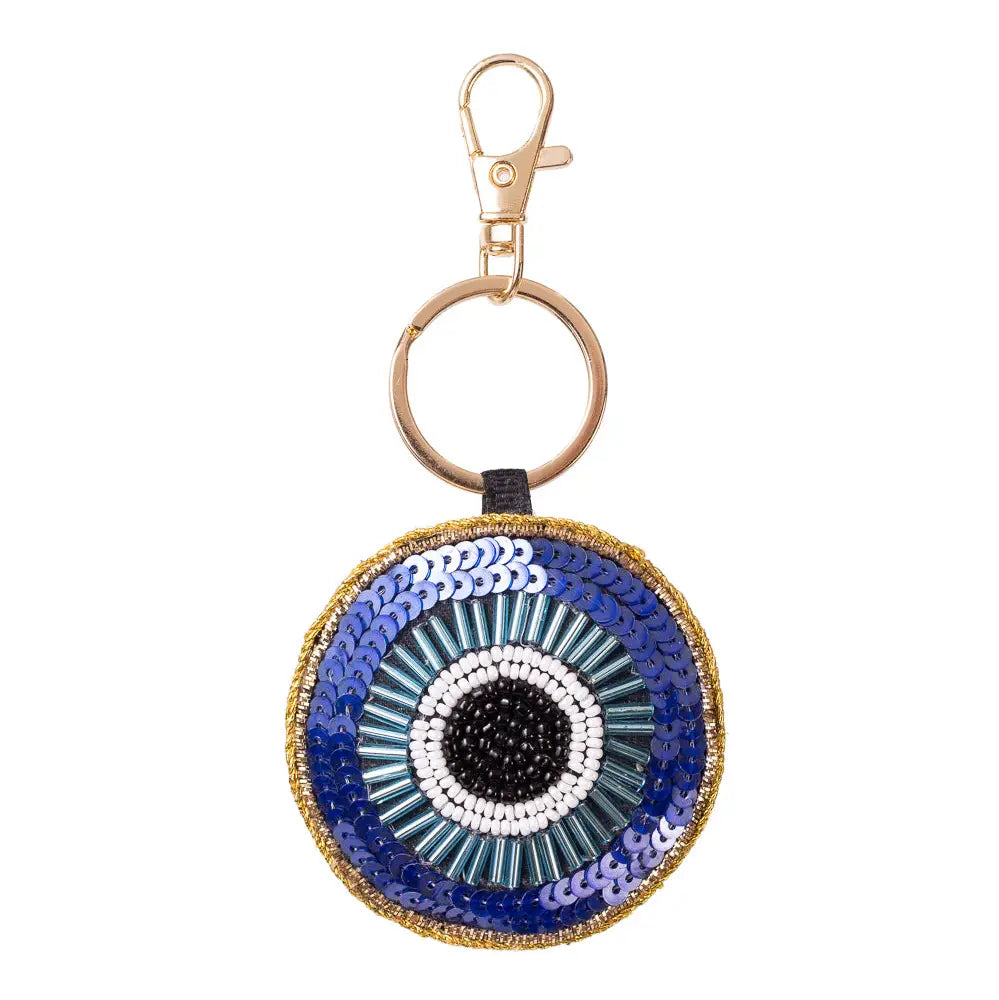 Handbag Charm Evil Eye | Trade Routes Collective | Winter Park, FL | Fair Trade