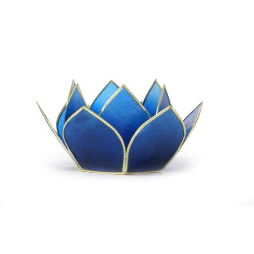 Lotus_Candleholder_Sapphire_Winter_Park_Fl_Fair_Trade_Trade_Routes_Collective