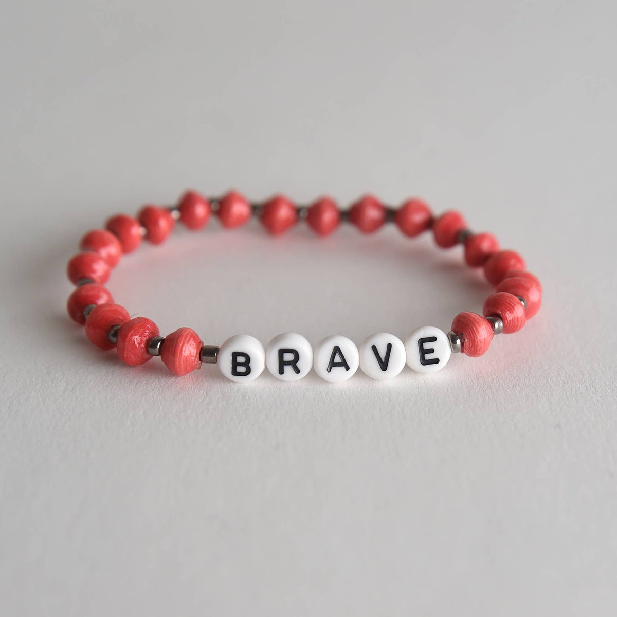 Mantra Bracelet Brave | Fair Trade | Trade Routes Collective | Winter Park, FL