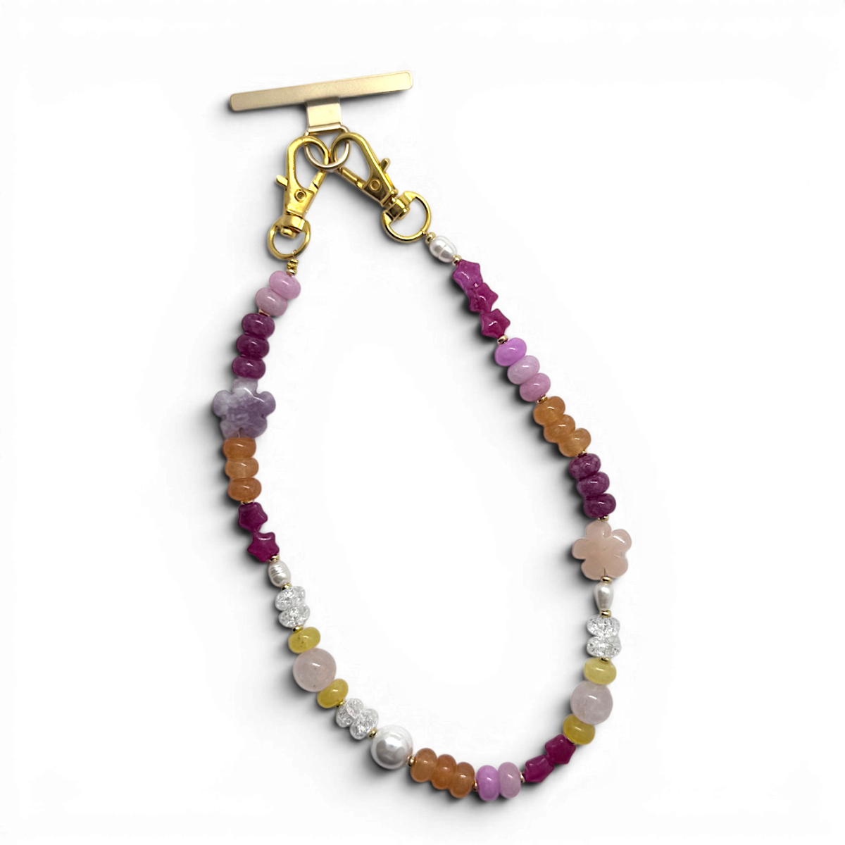 Phone Wristlet Flower Power | Trade Routes Collective | Winter Park, FL | Fair Trade