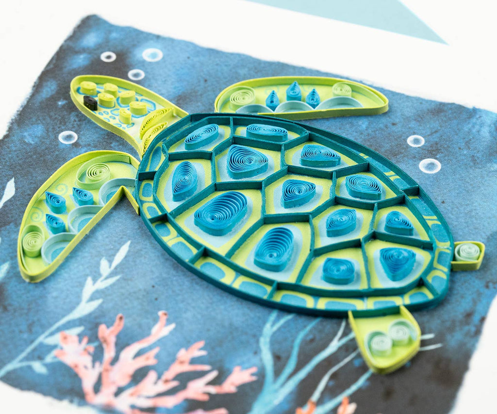 Quilled_Card_Sea_Turtle_2_Winter_Park_FL_Fair_Trade_Trade_Routes_Collective