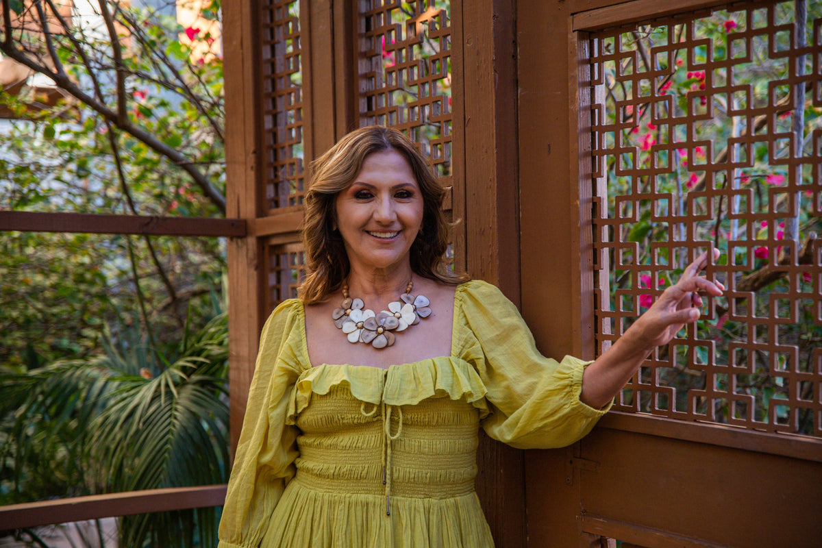 Rosalia_Necklace_Model_Winter_Park_FL_Fair_Trade_Trade_Routes_Collective