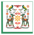 Scandinavian Christmas Quilling Card | Trade Routes Collective | Fair Trade | Winter Park, FL