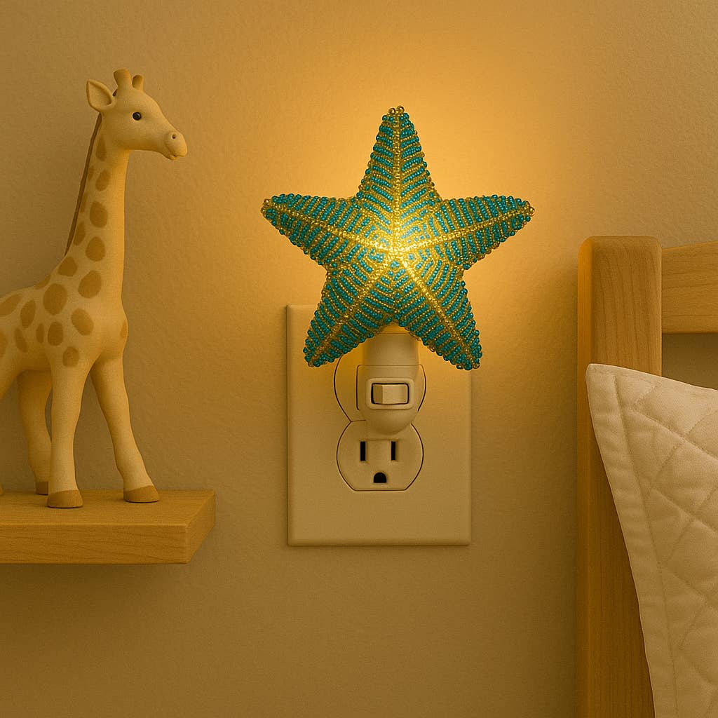 Starfish_Nightlight_Beaded_Winter_Park_FL_Fair_Trade_Trade_Routes_Collective