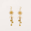 Sun and moon earrings | trade Routes Collective | Winter Park, fl | Fair trade