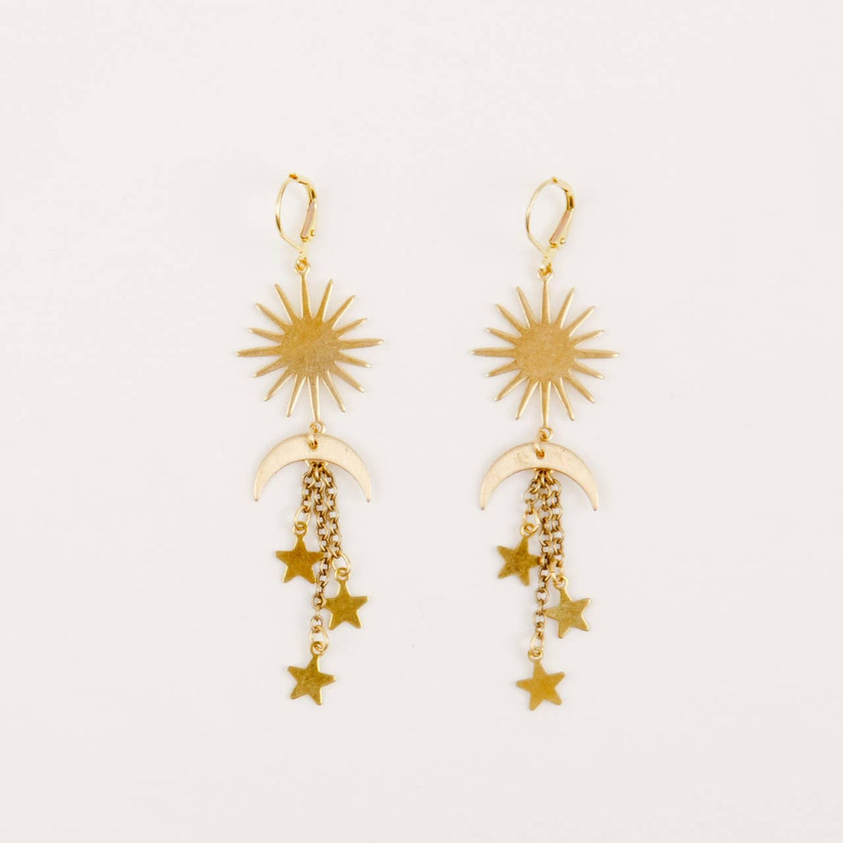 Sun and moon earrings | trade Routes Collective | Winter Park, fl | Fair trade