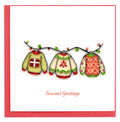 Ugly Sweater Quilled Holiday Card | Trade Routes Collective | Winter Park, FL | Fair Trade