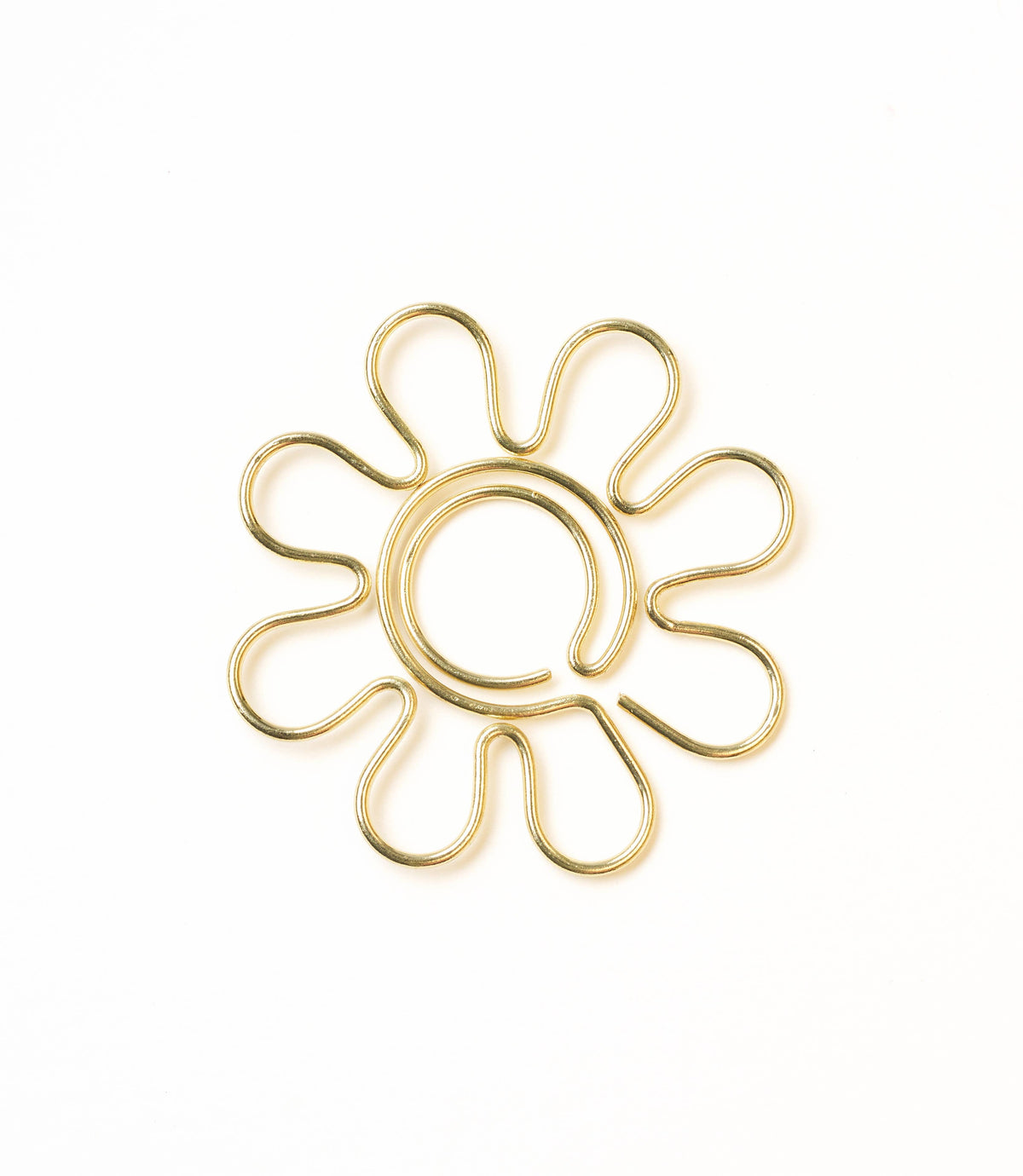 Bookmark - Gold Wire Kitaab Daisy Flower