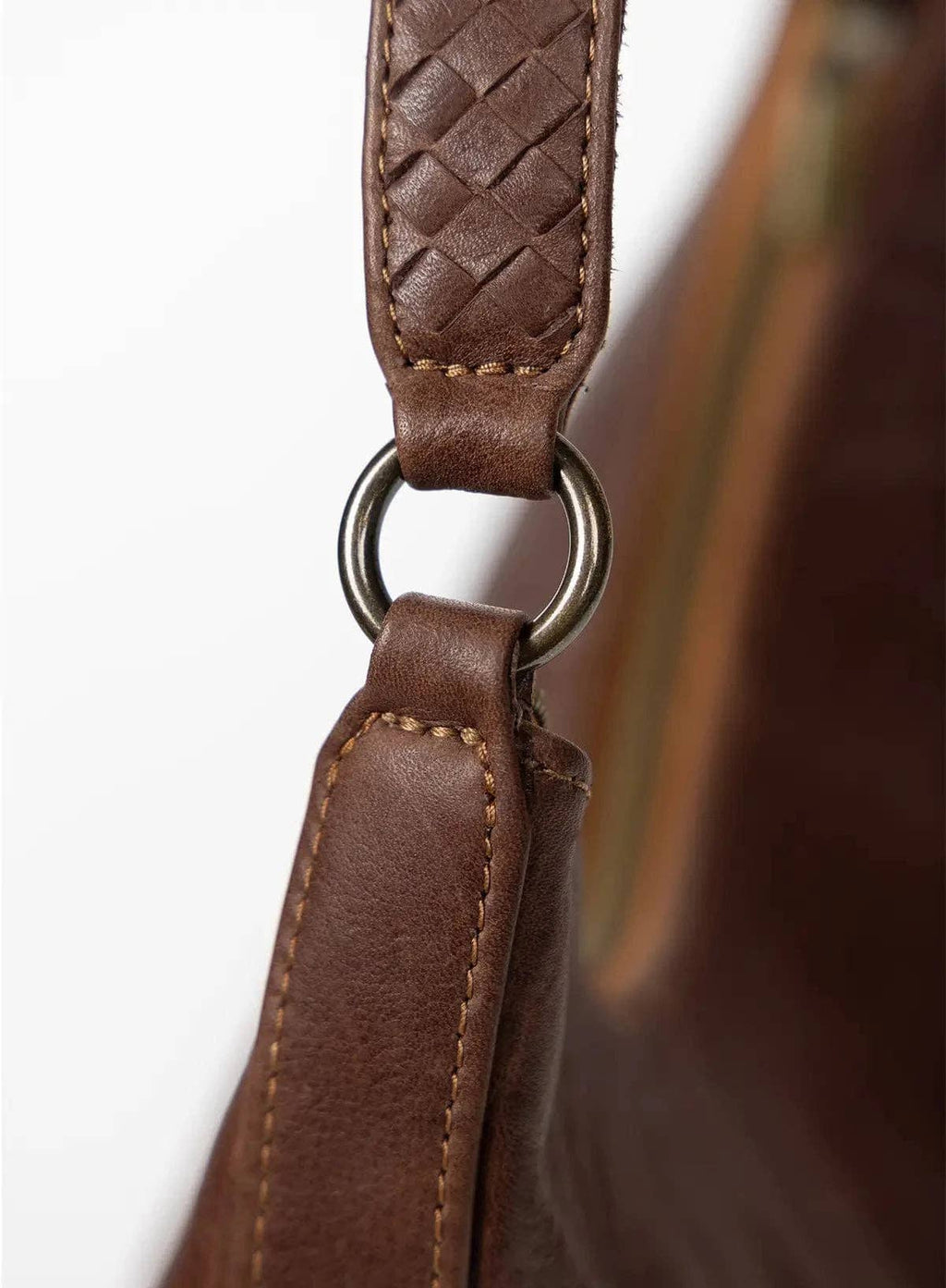 Handbag - Mahogany Saddle Shoulder Bag
