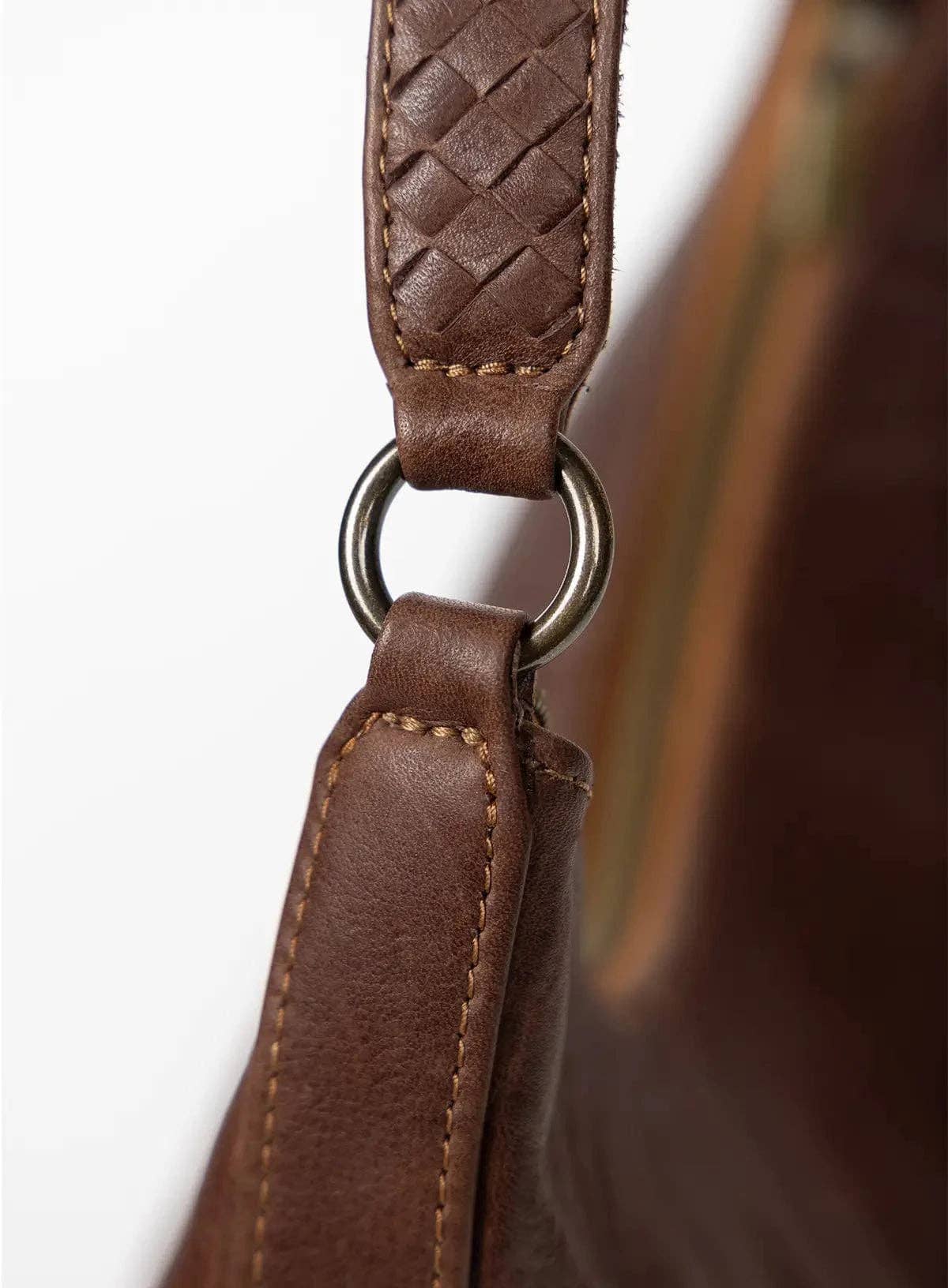 Handbag - Mahogany Saddle Shoulder Bag