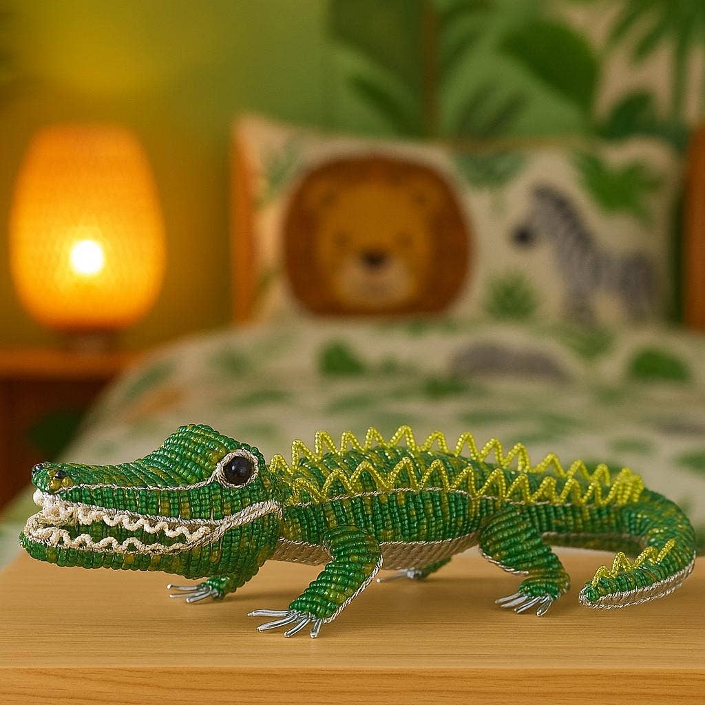 Beaded Alligator - Large