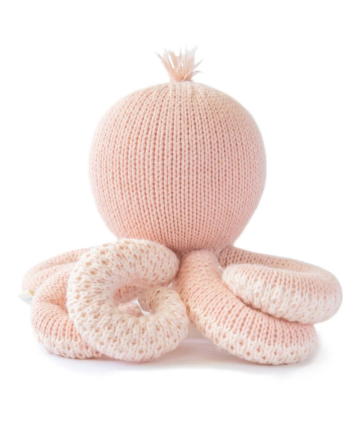 Stuffed Animal - Baby octopus (soft coral pink)