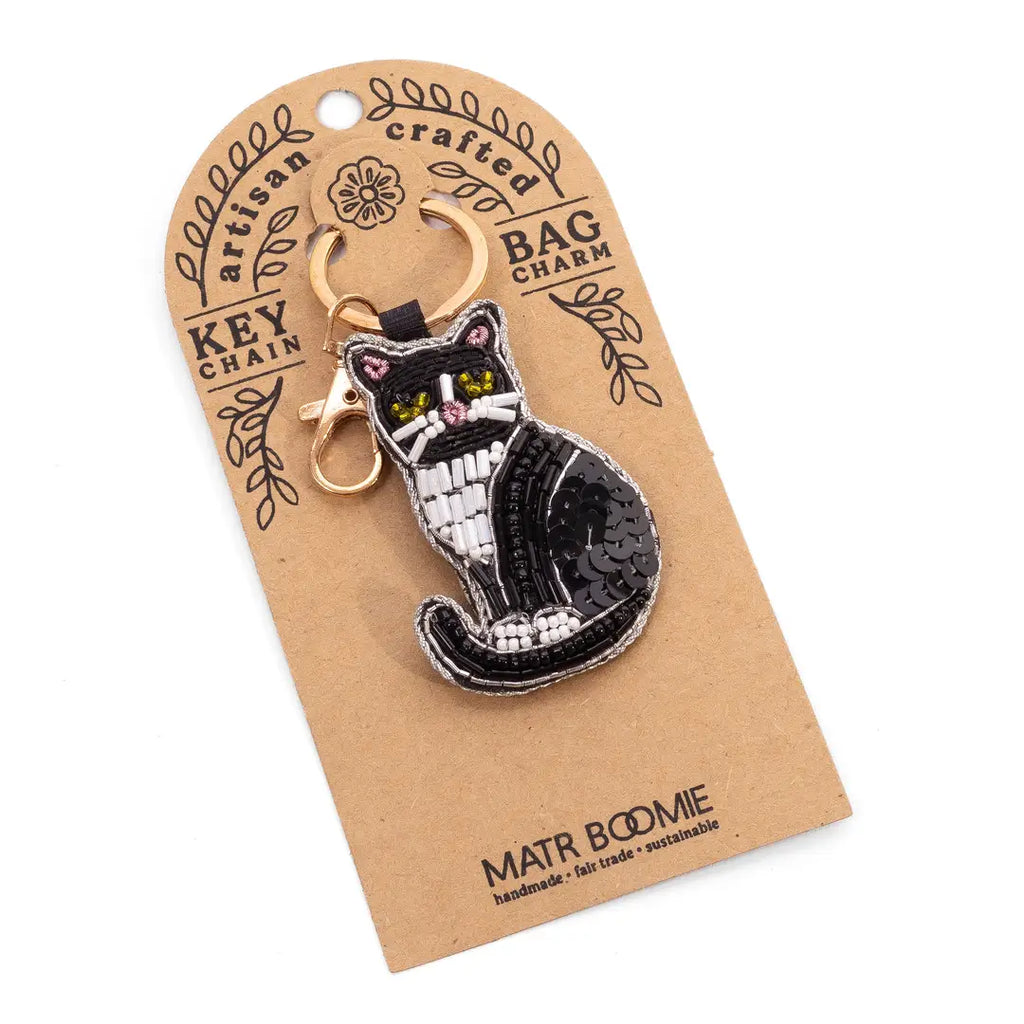 Bag Charm Keychain - Raksha Cat