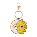Bag Charm Keychain - Raksha Sun & Moon