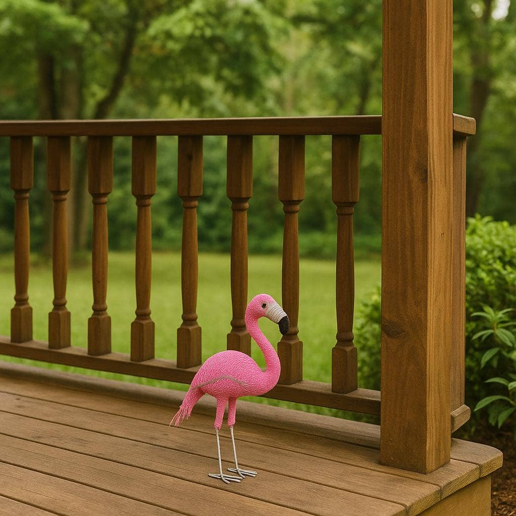 Beaded Flamingo - Medium