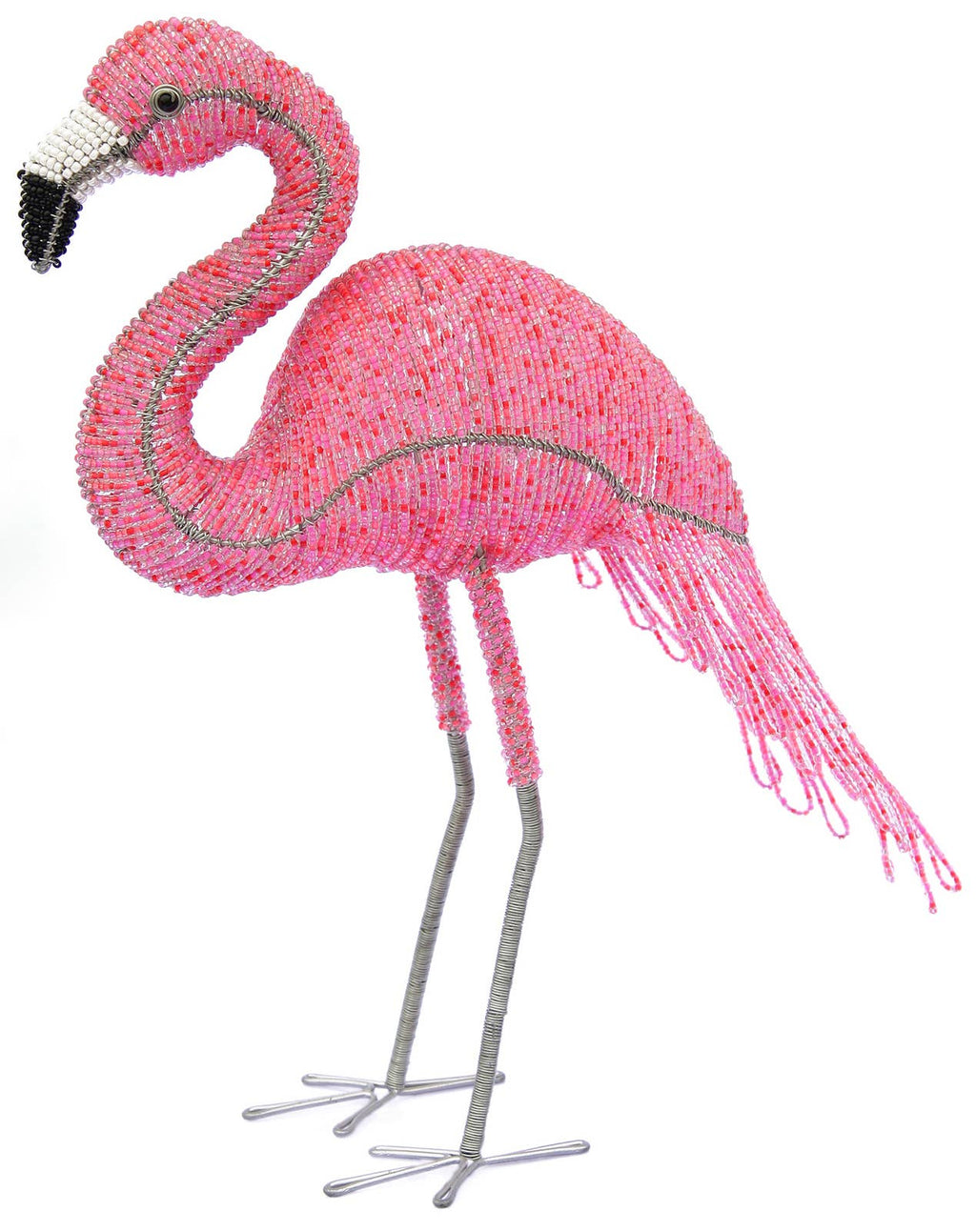Beaded Flamingo - Medium